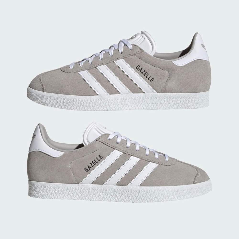 Adidas Gazelle Core Black/Silver Metallic/Footwear White Men’s 7.5
Women’s 9.5
